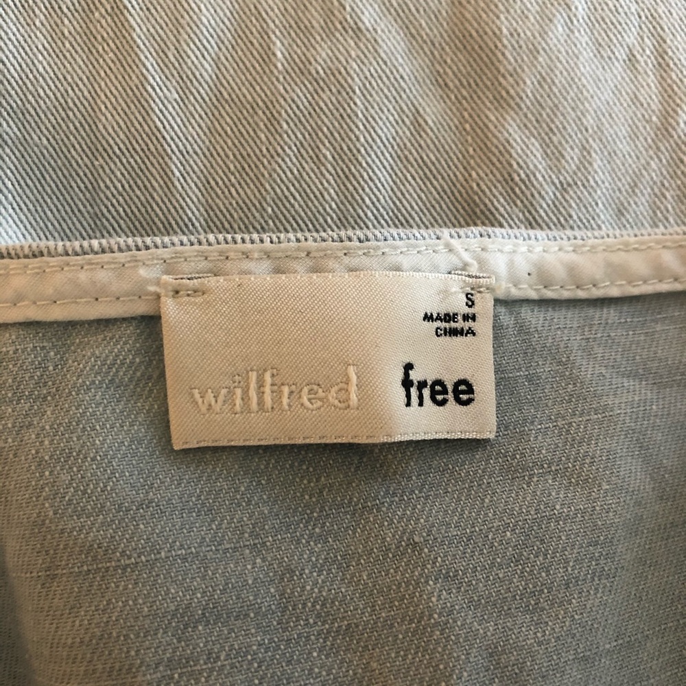 Aritzia Denim Dress - Picture 4 of 4